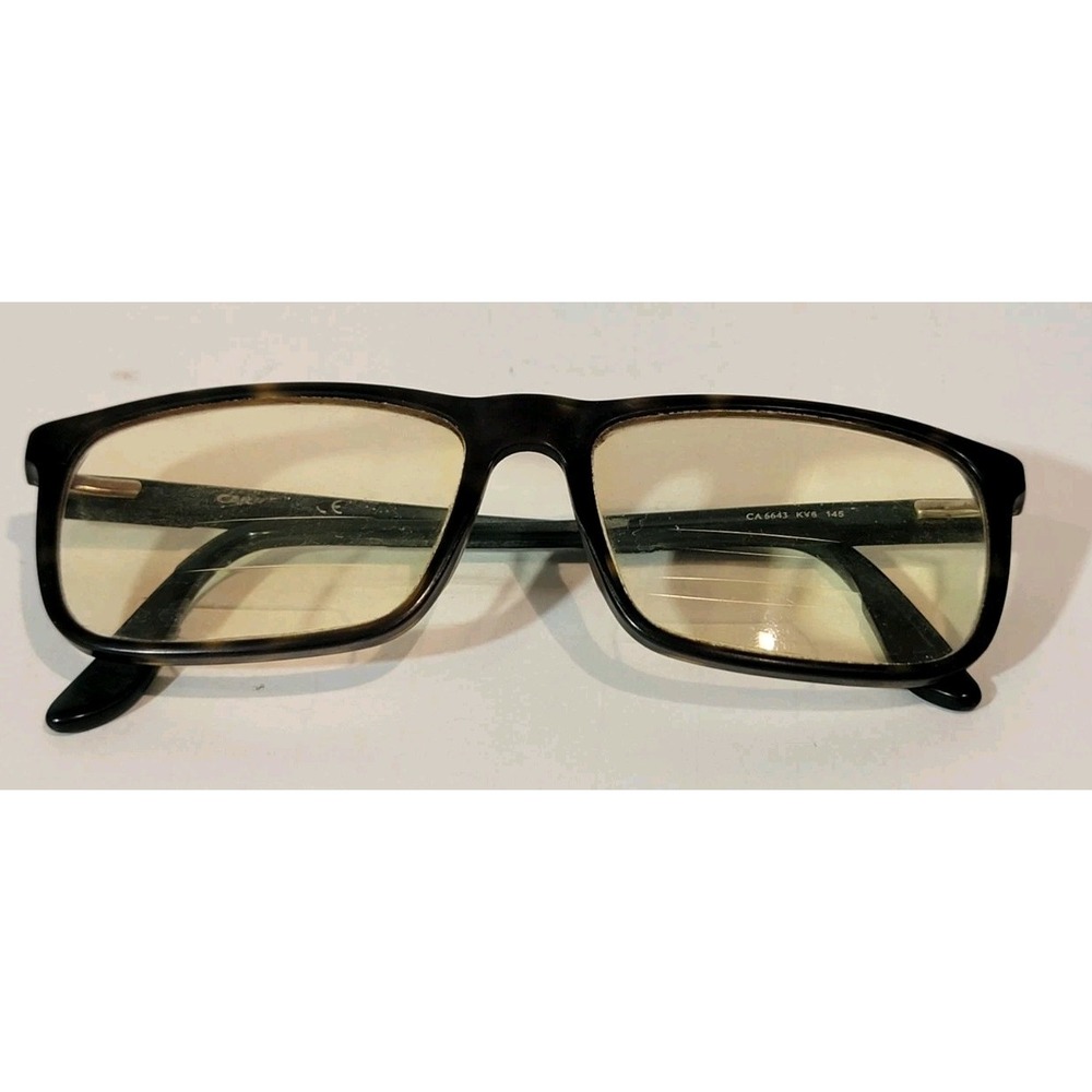 Vintage‎ Carrera Eyeglasses Frames Tortoise Brown Green CA6643 KY6 145